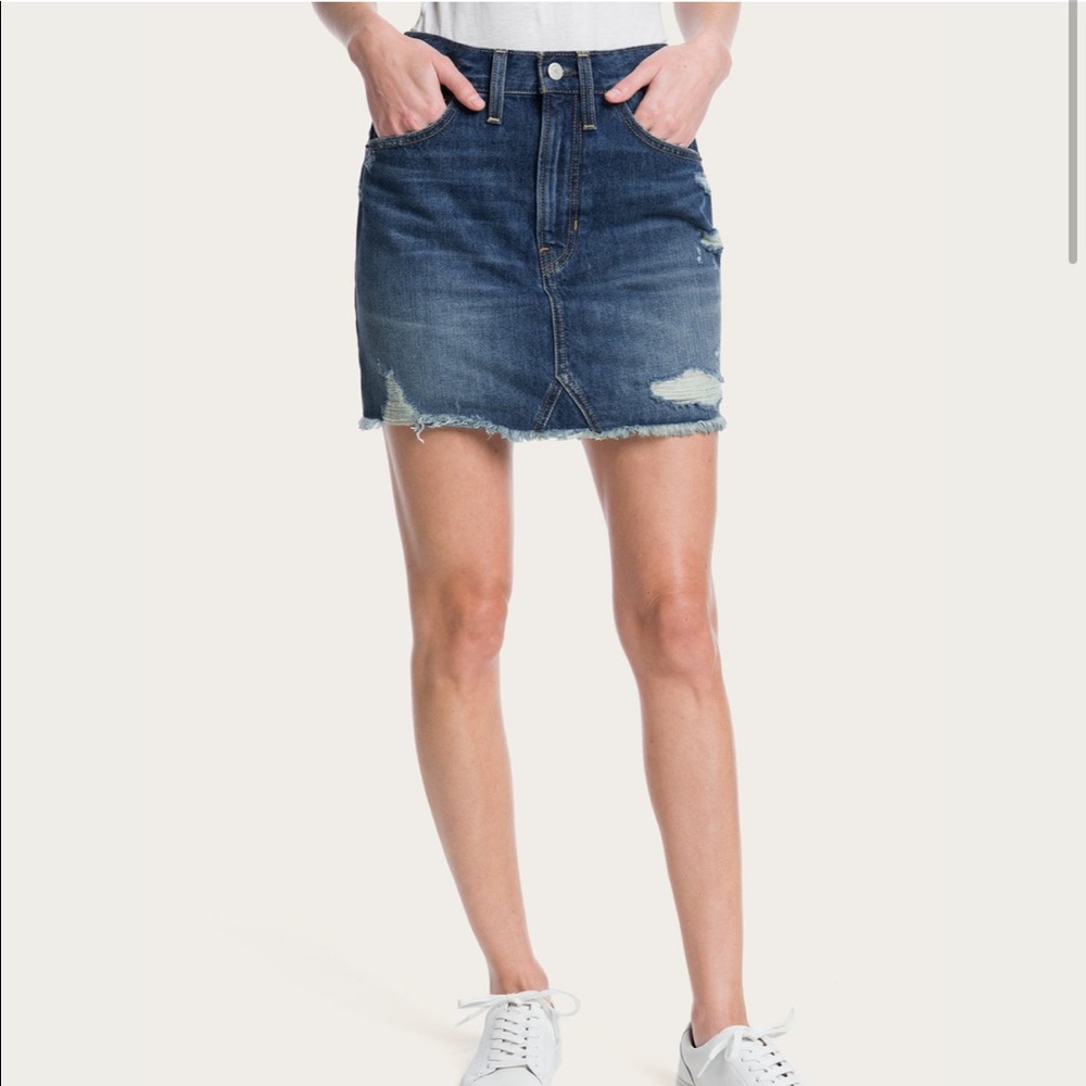 FRYE I Denim Skirt